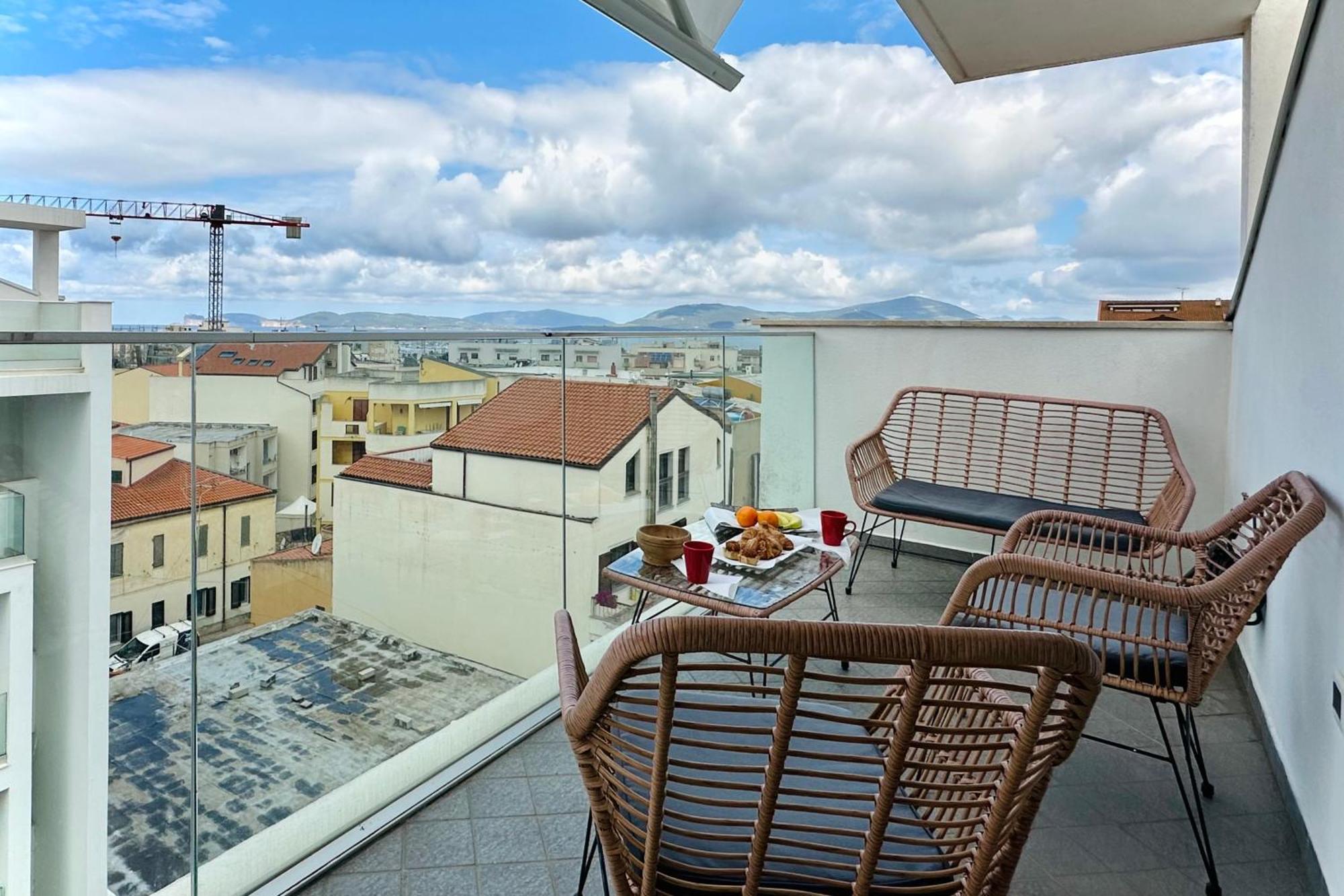 Apartmán Attico Vista Bonita Alghero Exteriér fotografie